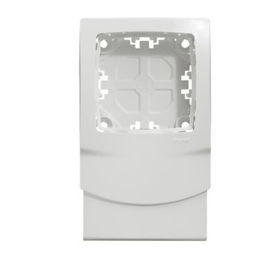 Cadre 1 poste 12,5 mm pour moulure Legrand
