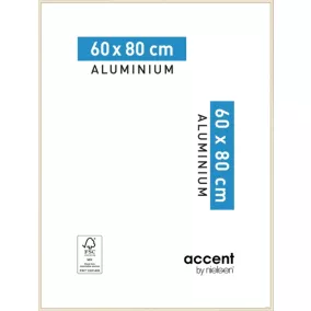 Cadre Accent aluminium or mat Nielsen l.60 x H.80 cm