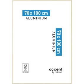 Cadre Accent aluminium or mat Nielsen l.70 x H.100 cm