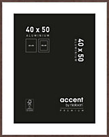Cadre Accent Premium noyer Nielsen l.40 x H.50 cm