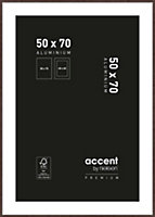Cadre Accent Premium noyer Nielsen l.50 x H.70 cm