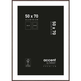 Cadre Accent Premium noyer Nielsen l.50 x H.70 cm