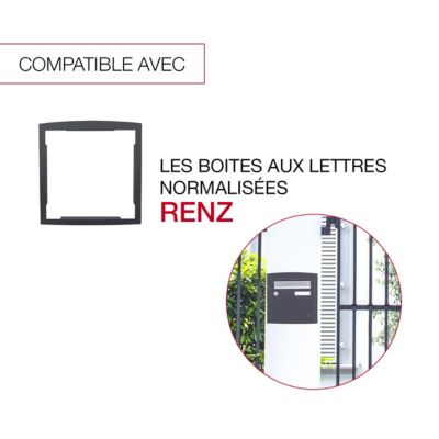 Cadre d'encastrement Gris anthracite 7016M