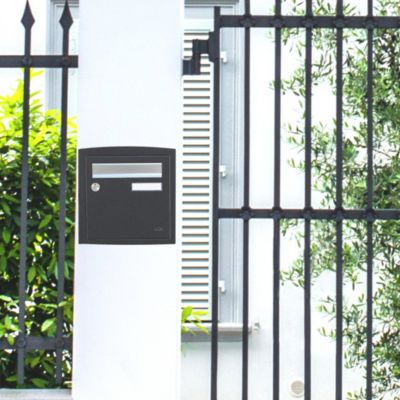 Cadre d'encastrement Noir Sablé RAL 2100 MS