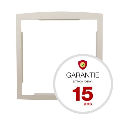 Cadre d'encastrement Ton Pierre aspect sablé RAL 1013 S