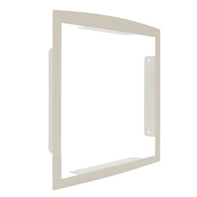 Cadre d'encastrement Ton Pierre aspect sablé RAL 1013 S