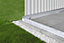 Cadre de sol aluminium pour abri de jardin Biohort 292 x 292 cm