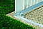 Cadre de sol Biohort en aluminium pour abris de jardin série AvantGarde A8