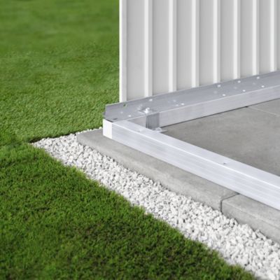 Cadre de sol en aluminium pour mini garage Biohort taille L