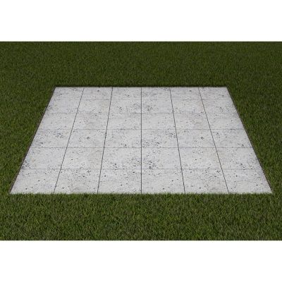 Cadre de sol pour abri de jardin Ecostar Euroline l.166 x P.118 x H.4 cm
