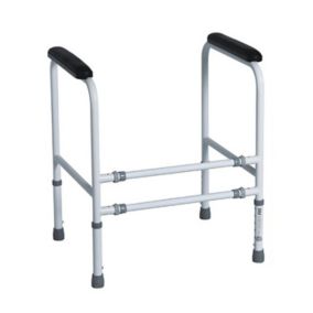 Cadre de toilette autoportant - Bm Médical CT-50- Réglable en hauteur et en largeur