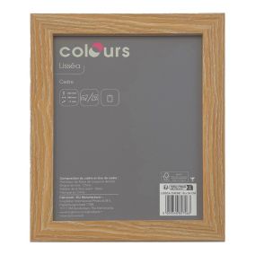 Cadre Lissea Colours chêne l.18 x H.24 cm