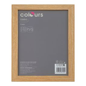 Cadre Lissea Colours chêne l.21 x H.29.7 cm
