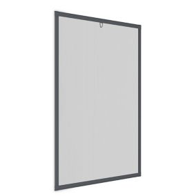 Cadre moustiquaire de fenêtre en alu gris Easyline 130 x 150 cm