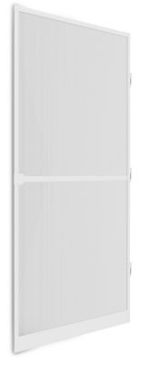 Cadre moustiquaire de porte en aluminium blanc Easyline 100 x 210 cm