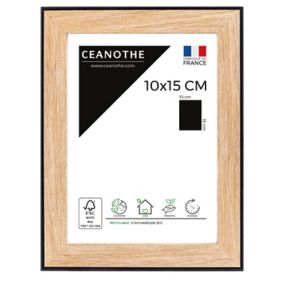 Cadre Newton noir l.10 x H.15 cm Ceanothe