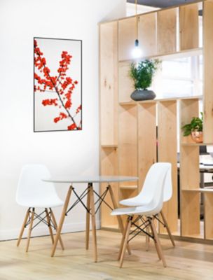 Cadre photo aluminium noir Accent 50 x 100 cm