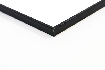 Cadre Aluminium Noir 70x70 avec Plexiglas et dos sur cadre et