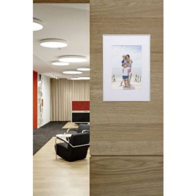 Cadre photo amovible Maul 1946405 - Aluminium anodisé argent, format 50 x 70 cm