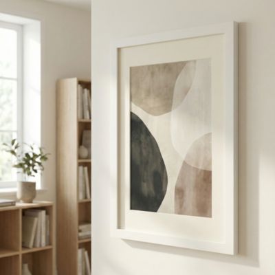 Cadre photo blanc Colours Erina l.60 x H.80 cm + passe partout
