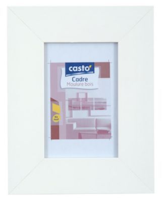 Cadre photo blanc Lissea L.18 x l.24 cm