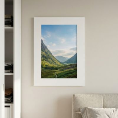 Cadre photo blanc Lissea l.50 x H.70 cm