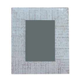 Cadre photo bois blanchi Wood 10 x 15 cm