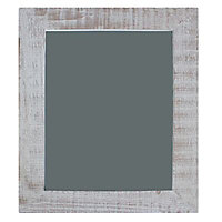 Cadre photo bois blanchi Wood l.30 x H.40 cm