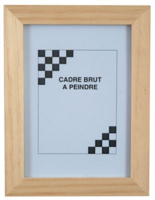 Cadre photo bois brut l.24 x H.30 cm