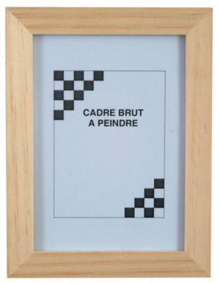 Cadre photo bois brut l.30 x H.40 cm