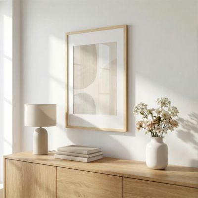 Cadre photo bois brut l.50 x H.70 cm