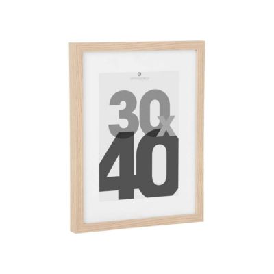 Cadre photo bois "Eva" bois 30x40cm - Atmosphera Créateur d'intérieur