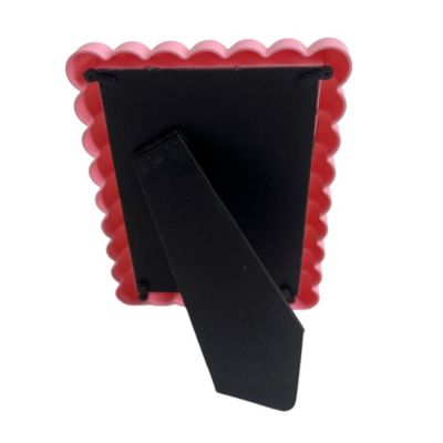 Cadre photo boule rose 10 x 15 cm Ornami