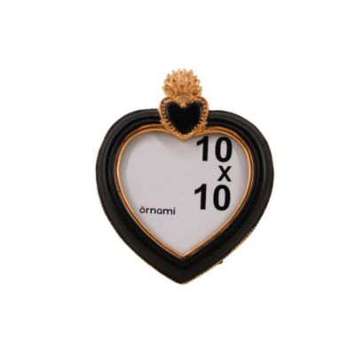 Cadre photo coeur ex voto 15cm