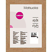 Cadre photo effet chêne Colours Matsuoka 33 x 95 cm