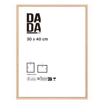 Cadre photo effet chêne 30 x 40 cm Dada Art Mia