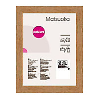 Cadre photo effet chêne Colours Matsuoka 40 x 50 cm