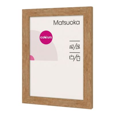 Cadre photo effet chêne Colours Matsuoka l.18 x H.24 cm