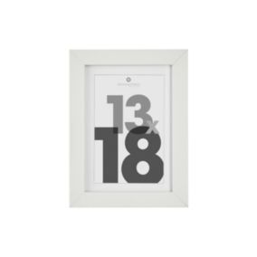 Cadre photo en Bois Blanc pour Photo 13 x 18 cm