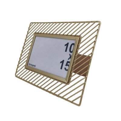 Petit Cadre Photo En Métal Brut De Déco, Parfait Pour Poser Sur Un Bureau
