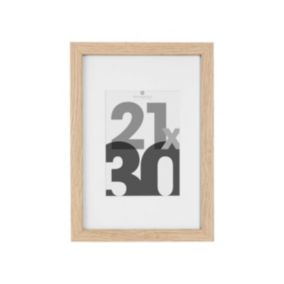 Cadre photo "Eva" - bois et verre - 21x30 cm - Atmosphera