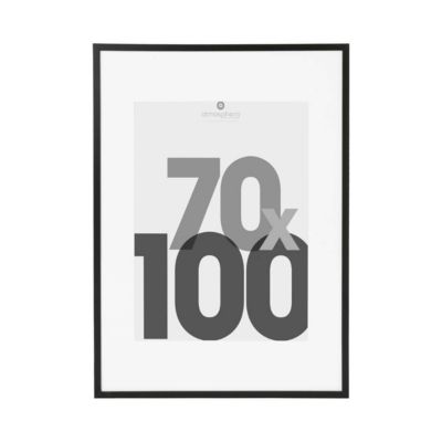Cadre photo "Eva" - bois - noir - 70x100 cm - Atmosphera