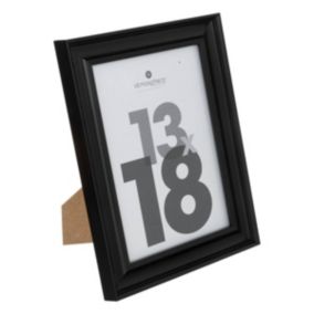 Cadre photo "Mae" en bois 13x18cm noir - Atmosphera