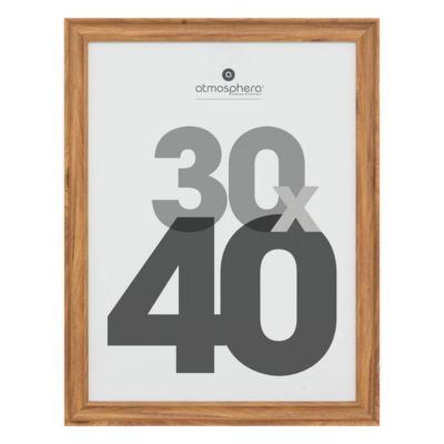Cadre photo "Mae" en bois 30x40cm - Atmosphera Créateur d'intérieur
