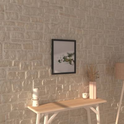 Cadre photo Mae en bois 40x50cm noir - Atmosphera