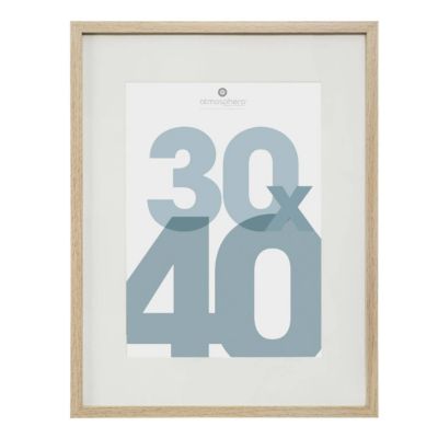 Cadre photo "Manu" bois 30x40cm - Atmosphera Créateur d'intérieur