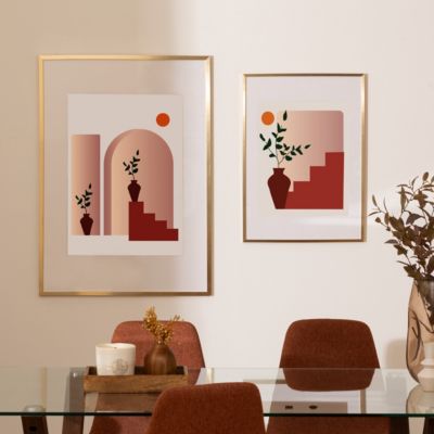 Cadre photo "Manu" doré 70x100cm - Atmosphera Créateur d'intérieur