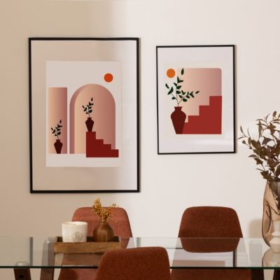 Cadre photo "Manu" noir 70x100cm - Atmosphera Créateur d'intérieur