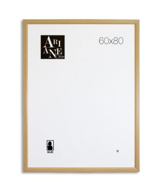 Cadre photo MDF effet chêne, Ariane Pixi - Cadre décoratif moderne 60 x 80 cm