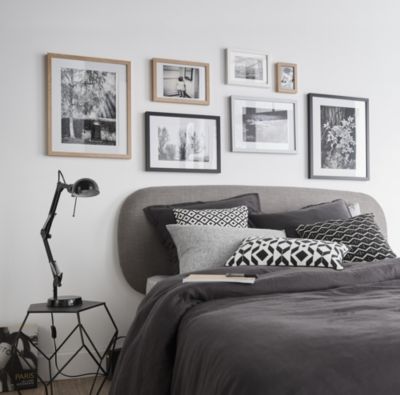 Cadre Photo "Manu" - Bois Et Verre - Noir - 30x40 Cm - Atmosphera Créateur D'intérieur | Leroy